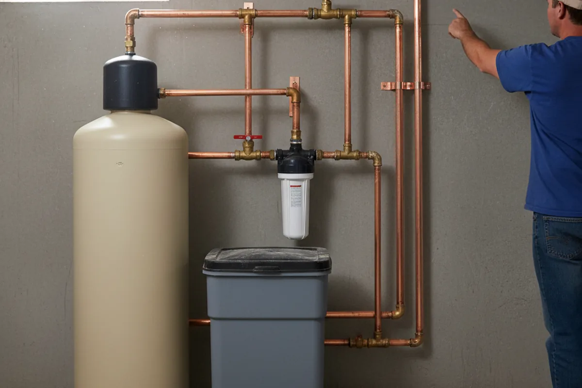 Whole-house water treatment system installed in Lineville